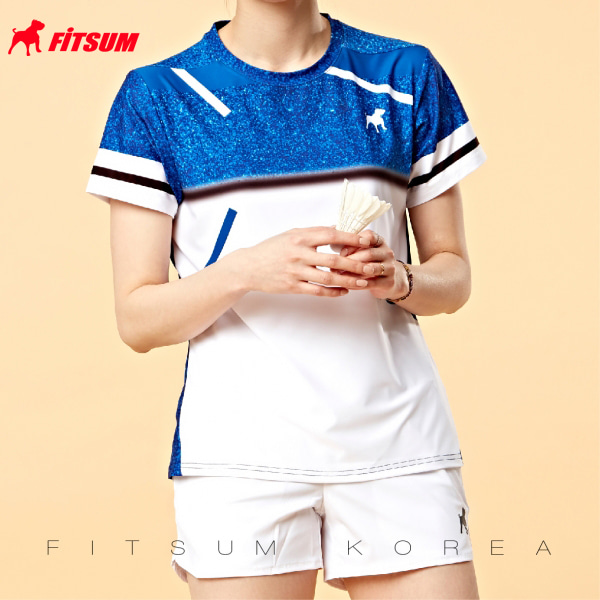 핏섬 비샤인 여성 반팔 티셔츠 B-SHINE FITSUM