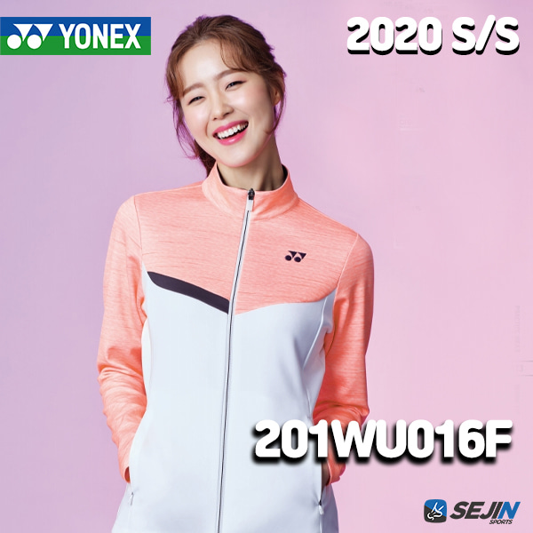 요넥스 2020 S/S 201WU016F 여자 웜업 상의 YONEX 201WU016 여성 트레이닝 자켓