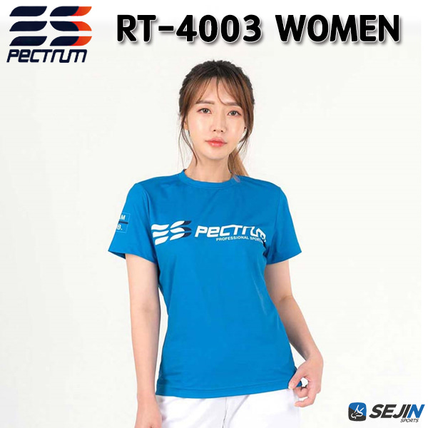 스펙트럼 2019년 FW RT 4003 여성 기획 반팔 티셔츠 SPECTRUM RT-4003 여자