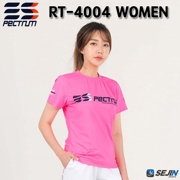 스펙트럼 2019년 FW RT 4004 여성 기획 반팔 티셔츠 SPECTRUM RT-4004 여자