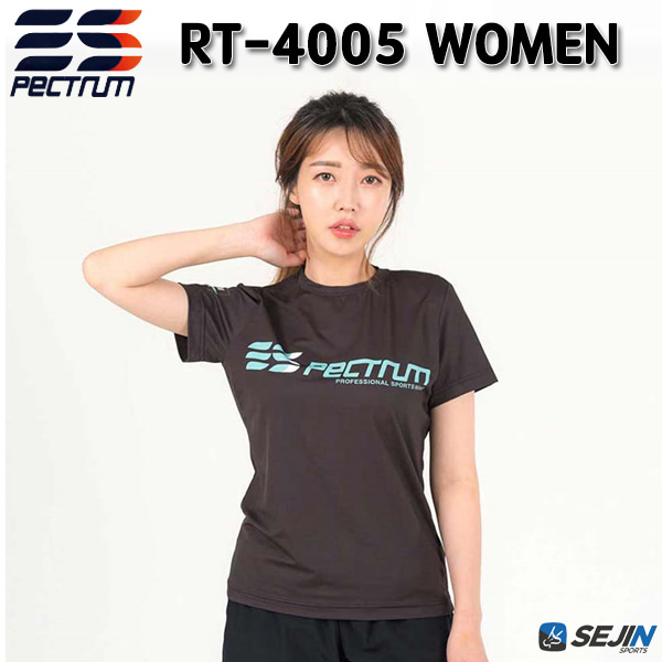 스펙트럼 2019년 FW RT 4005 여성 기획 반팔 티셔츠 SPECTRUM RT-4005 여자